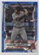 2021 Bowman Chrome Draft Sapphire Edition Adrian Del Castillo #BDC-108 1kp3