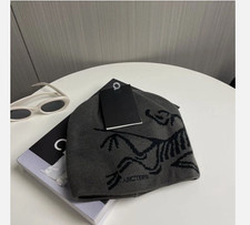 Arc'teryx Bird Head Toque Beanie - Dark Grey Orca Merino Wool Winter Hat NWT