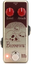 EarthQuaker Devices Barrows Fuzz Pedal - Red Nickel, Sweetwater Exclusive