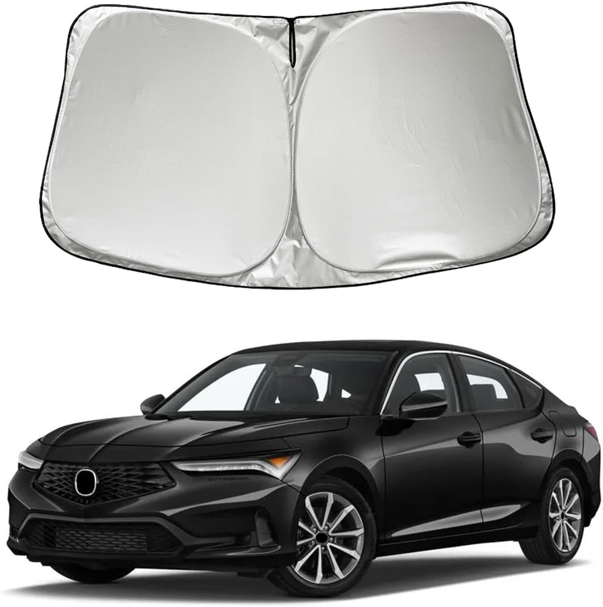 Parasole Parabrezza Per Acura - Compatibile Con Integra 2023-2024, TLX 2021-2024, TL 2009-2014, ILX 2013-2022 - A Doppio Strato, Pieghevole, Con Custodia