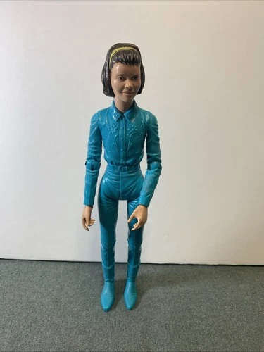 Vintage Marx Johnny West BOTW Janice West 9” Cowgirl Action Figure  Used