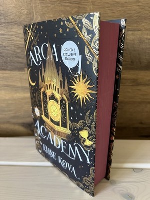 Arcana Academy 1ST/1ST Waterstones Exclusive SIGNED By Elise Kova