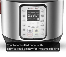 Instant Pot Duo Plus 9-in-1 Multicooker, Pressure Cooker, Slow Cook, Rice Maker