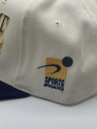 VINTAGE Sports Specialties Notre Dame Fighting Irish Hat Cap Laser Snap Back - Picture 3 of 10