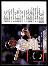 Checklist: 1-82 1994 Donruss #110 MLB READ FREE SHIPPING AutographDen