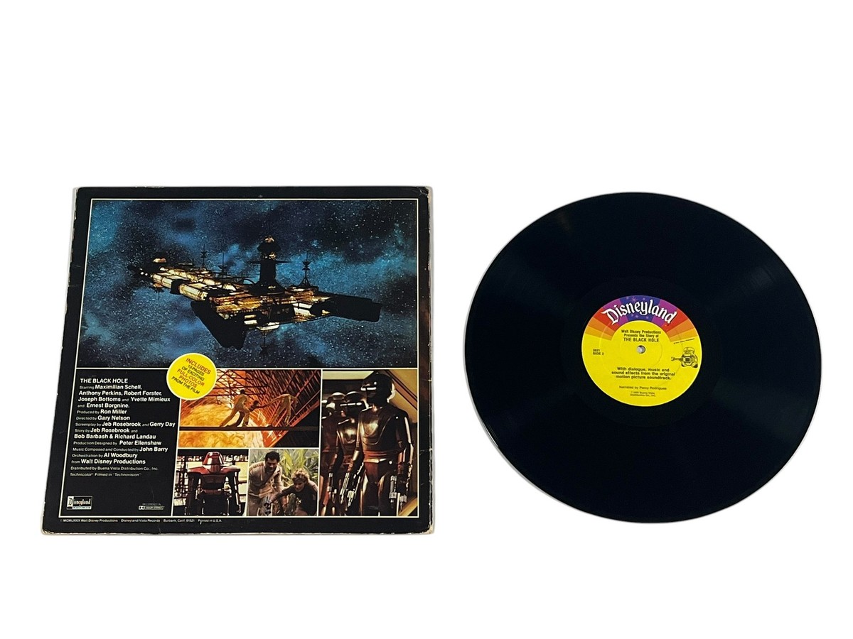 Walt Disney The Black Hole Soundtrack Vinyl Record w/ Photo Album