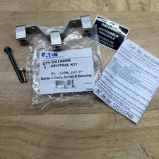 Eaton DG100NB 60-100A 240V Neutral Kit General Duty Series B Switches New