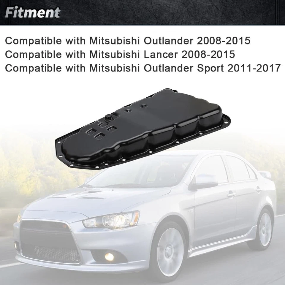 Kit de junta de filtro de cárter de aceite de transmisión para Mitsubishi Lancer Outlander 2008-2017 Foto 3 de 4
