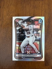 2026 Bowman Chrome Refractor Red Rookie Brice Matthews RC Houston Astros