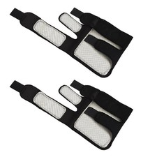 2pcs Self Heating Magnetic Knee Pad Neoprene Knee Support Relieve Pain Arthritis