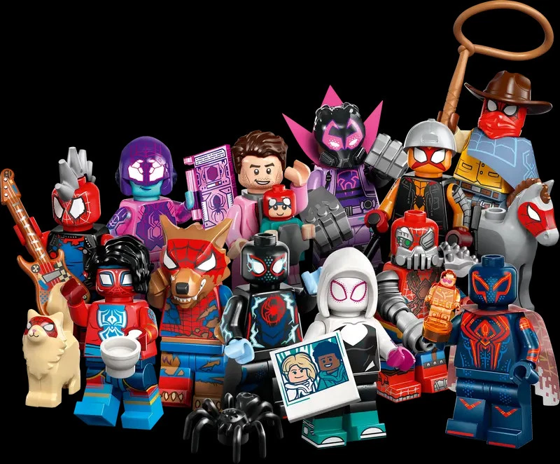 LEGO 71050 Minifigures Spider-man Across the Spider Verse Set of 12  (IN STOCK) - Image 4 of 4