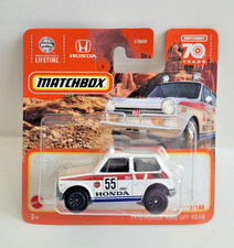Matchbox 2023 7100 1970 Honda N600 Off Road White Short Card S Matchbox 2023 7100 1970 Honda N600 Off Road White Short Card S
