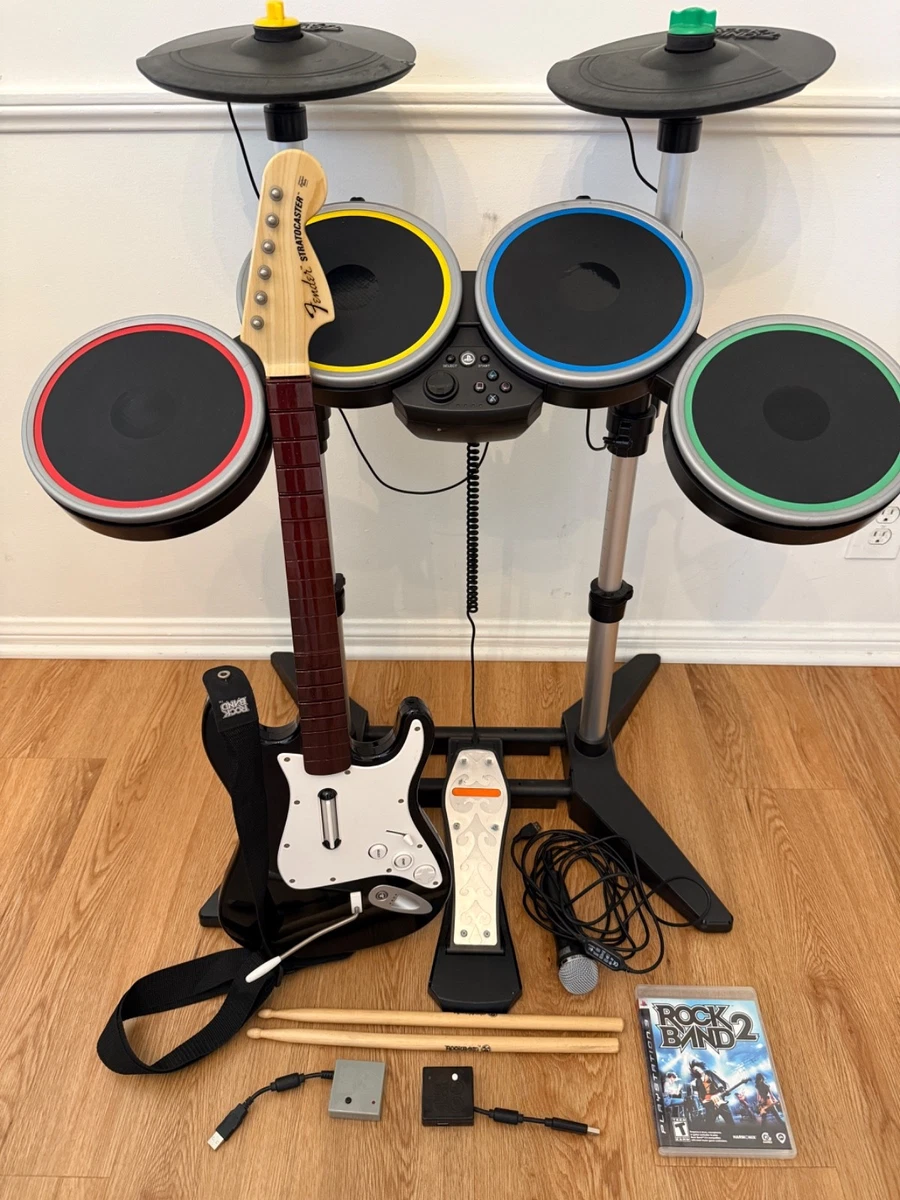 【超希少品】Rock band 4 ドラムコントローラー フルセット Complete Rock Band 4 bundle for PS4 with Guitar Controller and