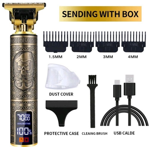 Men Shaver Machine Professional Mens Hair Clippers Shaver Electric Trimmers Machine ...