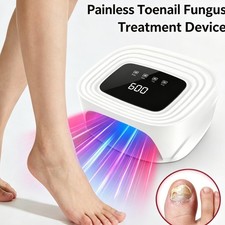Toenail Finger Fungus Laser Device Fungal Nail Treatment, Dual 650nm 470nm