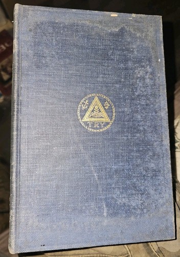 1924 The Mysticism of Masonry R. Swinburne Clymer Occult Esoteric Philosophical