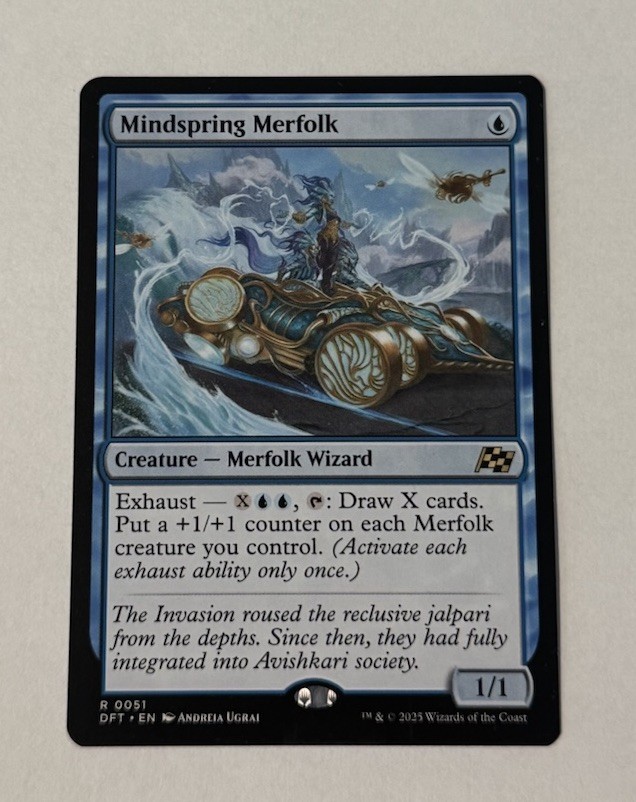 MTG Mindspring Merfolk -  Aetherdrift LP