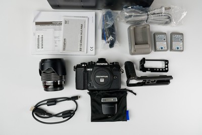 Olympus E-M5 Mark III Mirrorless Camera with 12-45mm f/4 PRO lens,  7720 shutter