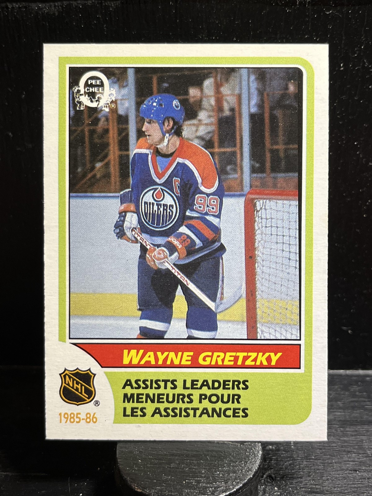 Wayne Gretzky #259 1986-87 O-Pee-Chee Edmonton Oilers