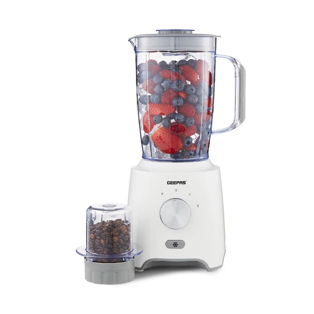 GEEPAS 1.8L Jug Blender Smoothie Maker Ice Crusher Food Processor Mixer 600W
Opens in a new window o