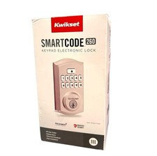 Kwikset SMARTCODE 260 Keypad Electronic Lock - Satin Nickel Brand New Sealed