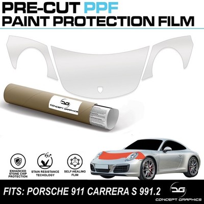 Motorhaube Flügel Steinschlagschutz Lackschutzfolie für Porsche 911 991.2 Carrera S