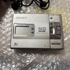 Sony MZ-R50 Portable MiniDisc MD Recorder Player Not Tested Used Japan