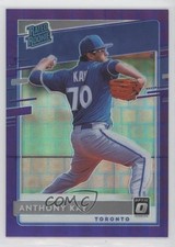 2020 Donruss Optic Rated Rookies FOTL Purple Pandora Prizm 5/99 Anthony Kay 1b8