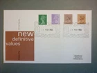 GB DEFINITIVE FDC 1980 2P TO 50P WINDSOR SPECIAL POSTMARK