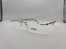 Silhouette 5521 FA 6140 49/19 145 Chestnut Brown Rimless Eyeglass Frames