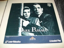 DARK PASSAGE Laserdisc LD EXCELLENT CONDITION GREAT FILM HUMPHREY BOGART STARS