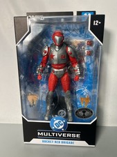 McFarlane DC Multiverse Justice League Rocket Red Brigade 7in Fig Platinum NEW