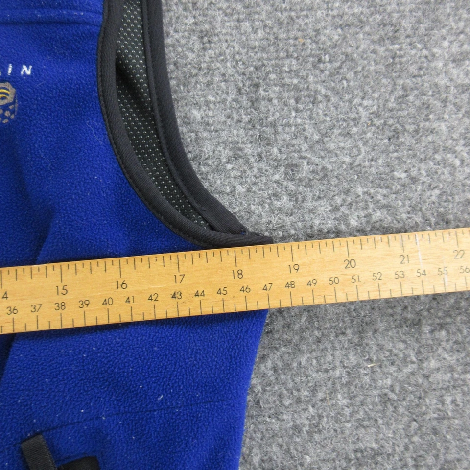 Chaleco Mountain Hardwear Para Hombres Mediano GORE Windstopper Vellón Hecho en EE. UU. Cremallera Completa Foto 4 de 4