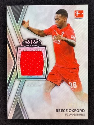 Topps 2020-21 Bundesliga Tier One Joan Reece Oxford Patch /127 Augsburg