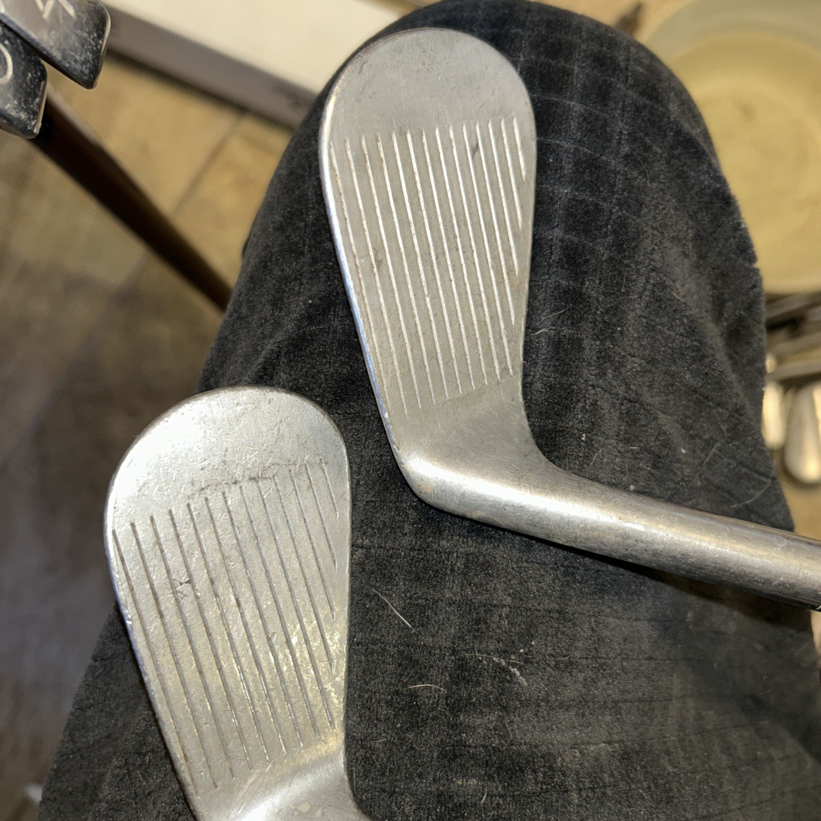 как выглядит Vintage Spalding Robert T Jones Jr 6 8 Irons Registered 1935 фото
