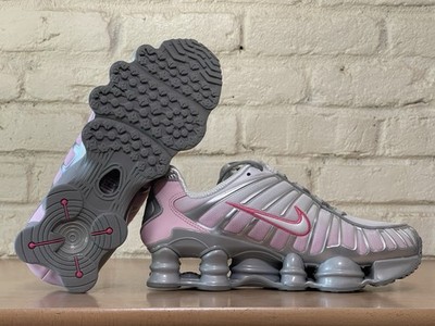 Nike Shox TL Metallic Platinum Pinksicle Pink Foam Women Size 10