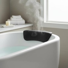 Suction Holder Bath Pillow Waterproof Spa Tub Headrest Moisture Resistant