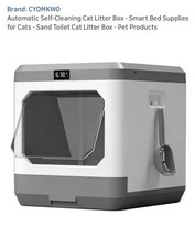 Automatic Self-Cleaning Cat Litter Box