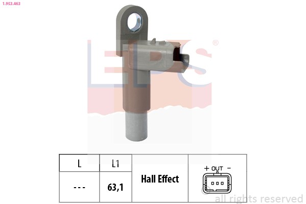 1X EPS 1.953.463 Sensor Nockenwellenposition FüR CitroëN Ford Peugeot Toyota Maz-image