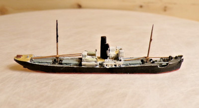 #a658 FÖRDE FD 16 Modell-Schiff Frachter ''SELMA'' - 1:1250 - sehr gut