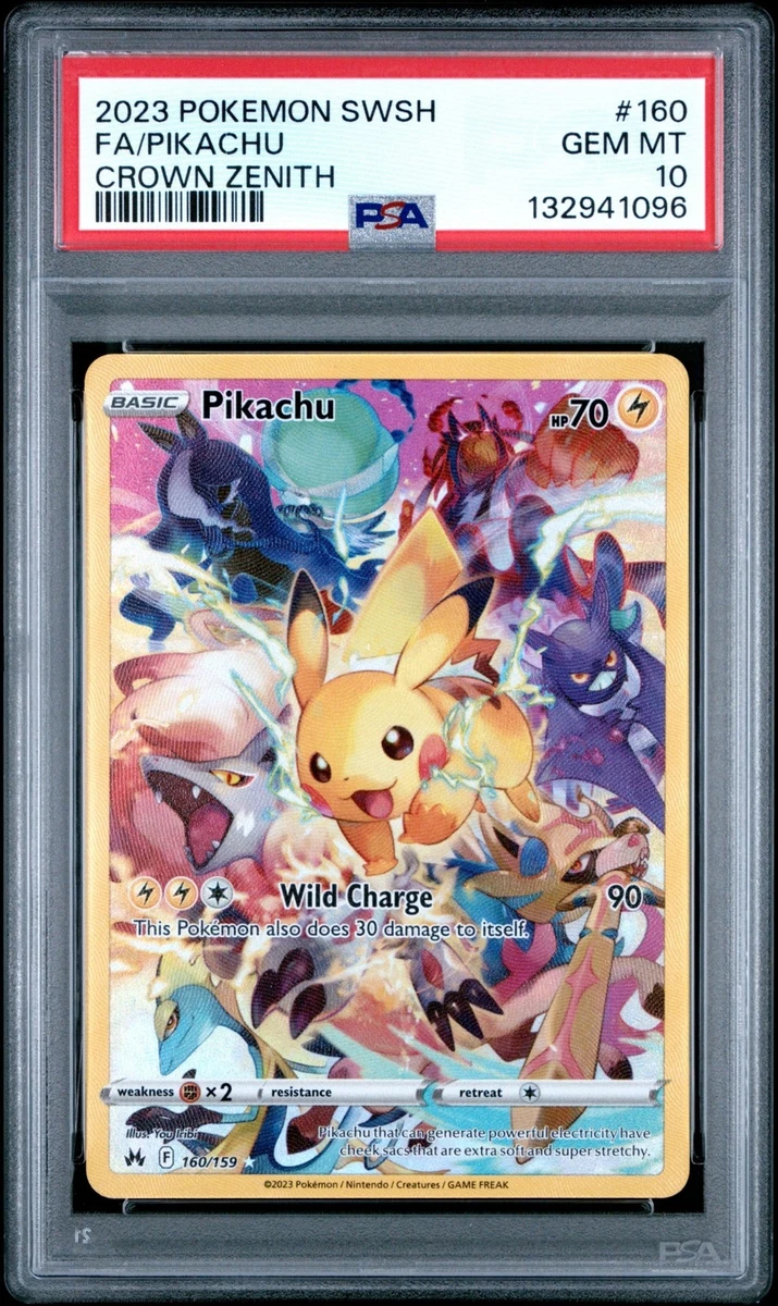 Pikachu Pokémon TCG Professional Sports Authenticator (PSA) Secret