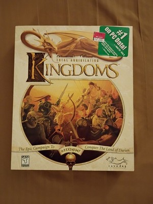 Total Annihilation: Kingdoms (PC, 1999) - Big Box - Empty Box Only