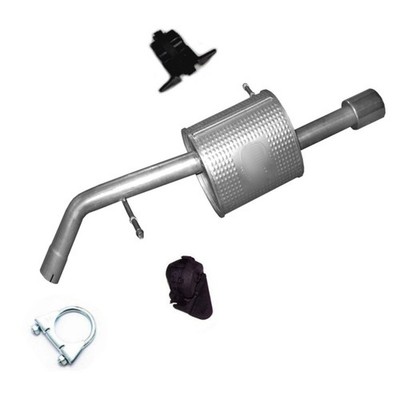 Endschalldämpfer Auspuff für Citroen DS3 Schrägheck 1.4 HDi 50kW +Montageware