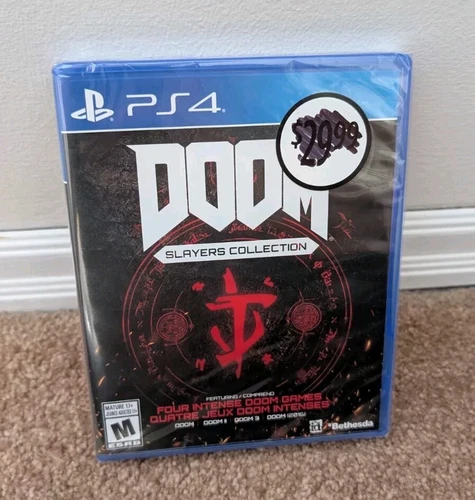 Doom Slayers Collection PS4 - NEW - 4 Games (Doom 1, 2, 3, 2016)