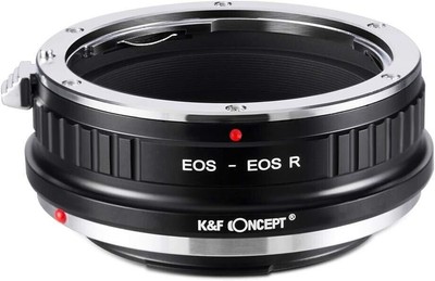 K&F Concept Adapter für Canon EOS EF EFS Mount Objektiv auf Canon EOS R5 R6 Kamera