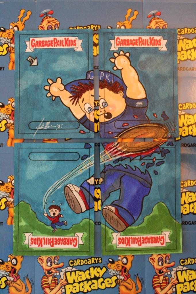 2024 GARBAGE PAIL KIDS AT PLAY ARTIST SKETCH CARD 4 PART by