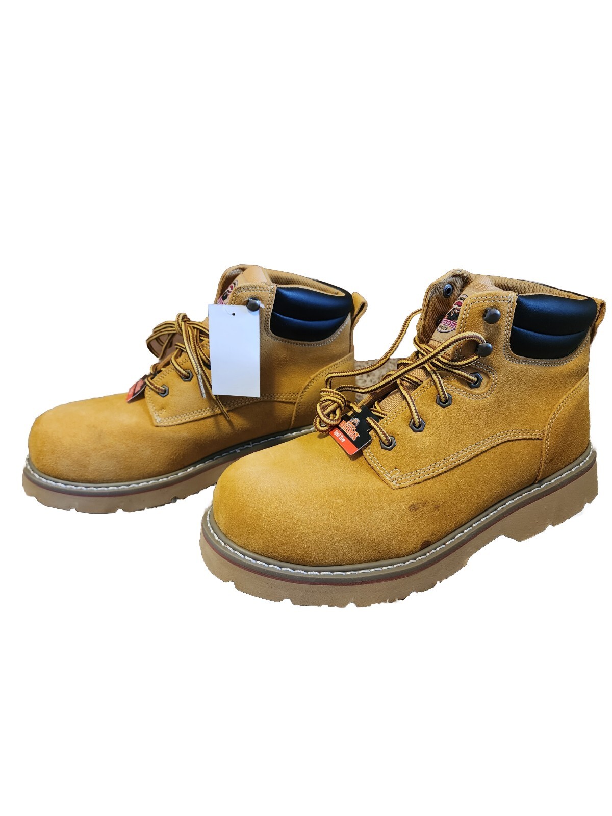 New Brahma Men's Hubert Waterproof 6" Soft Toe Work Boots Size 11 men