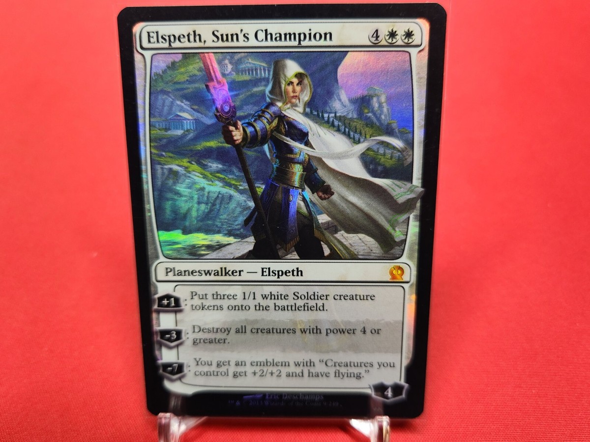 Elspeth Sun's Champion 1x FOIL THS MTG Theros Mythic MINT white Elspeth Sun's Champion 1x FOIL THS MTG Theros Mythic MINT white
