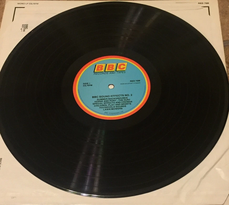 Vintage BBC Sound Effects No 2 - Mono LP 33 1/3 RPM - Image 4 of 4