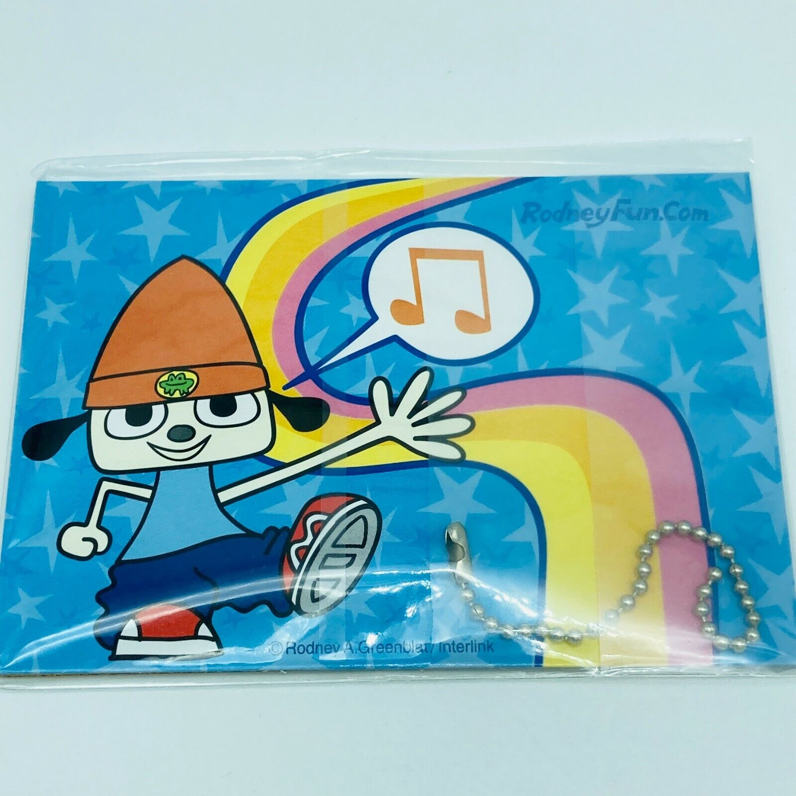 PARAPPA THE RAPPER 3 Pick Keychain Japan Kawaii Anime